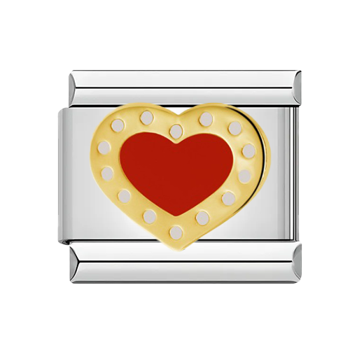 Gold Outline Heart