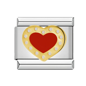 Gold Outline Heart