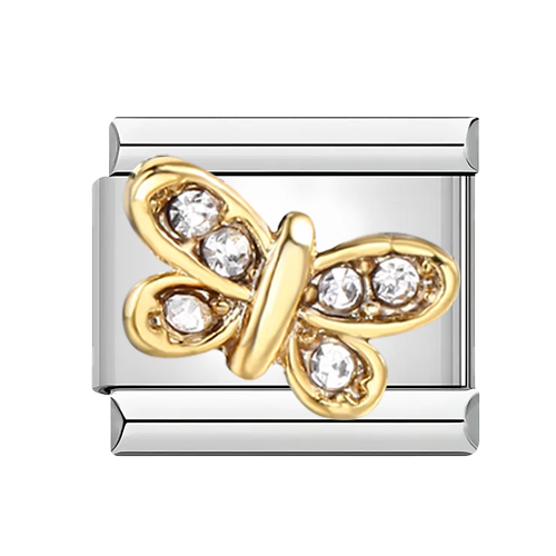 White Stone Butterfly